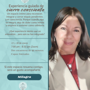 Experiencia guiada de cierre consciente